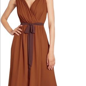 NWT ModCloth Brown Dress Size L